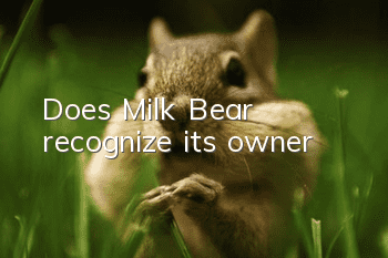 Does Milk Bear recognize its owner?