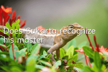 Does Sukarta recognize his master?