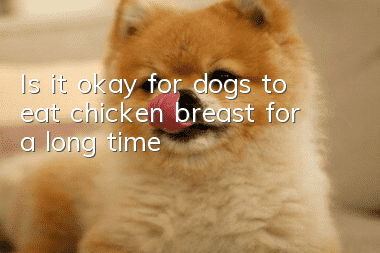 Is it okay for dogs to eat chicken breast for a long time?