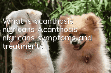 What is acanthosis nigricans? Acanthosis nigricans symptoms and treatments