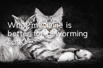 What medicine is better for deworming cats?