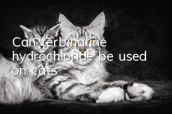 Can terbinafine hydrochloride be used on cats?