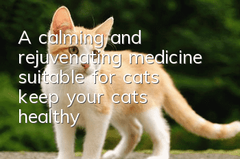 A calming and rejuvenating medicine suitable for cats, keep your cats healthy!