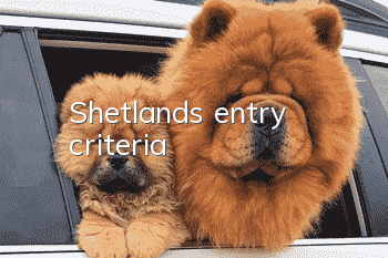 Shetland’s entry criteria